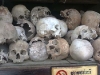 In den Phnom Penh nahen Massengräbern der Killing Fields wurde ein Großteil der Landeselite getötet – das Mahnmal erinnert an sie.